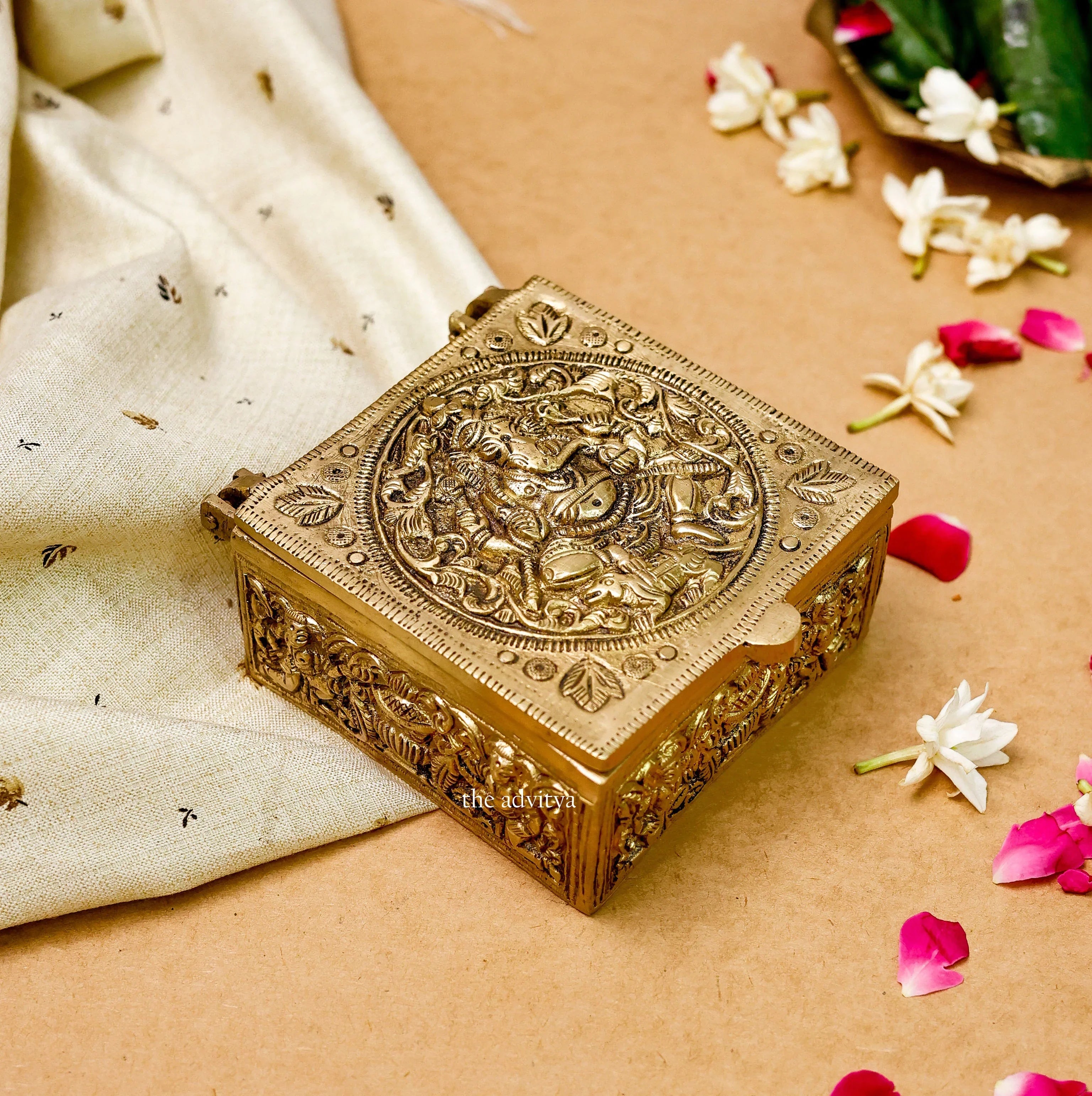 Antique Brass Boxes: Small Accents, Big Impact