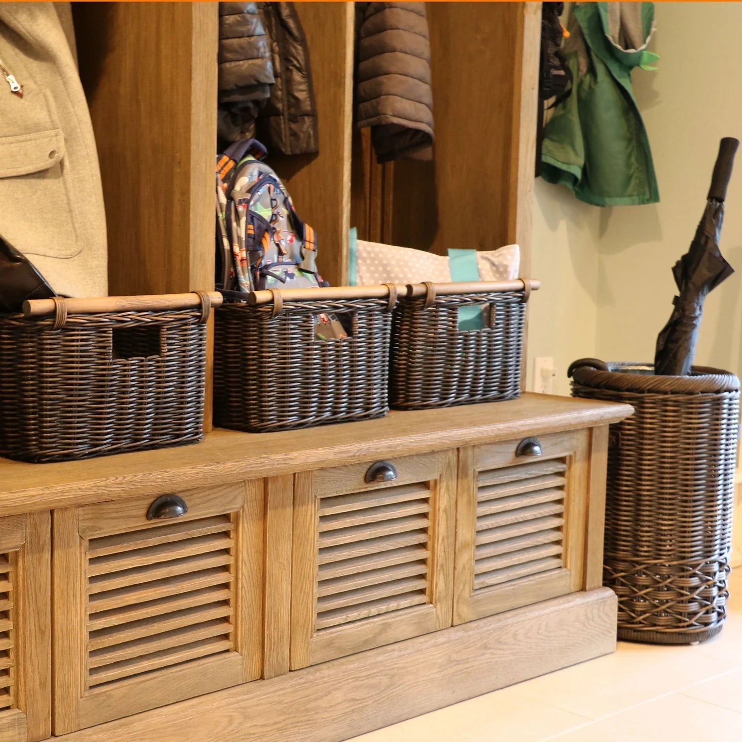 Rattan & Woven Storage: How to Hide the Mess Beautifully