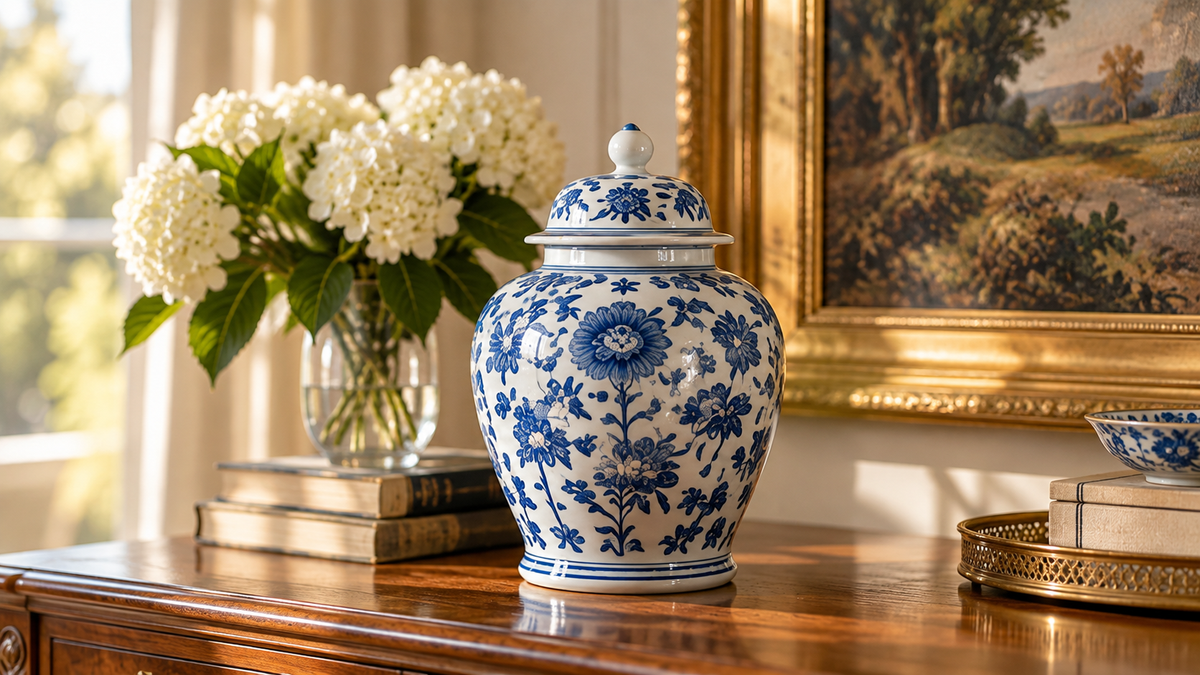 Ginger Jar With Lid: The Decorative Object With 1,000 Years of History Behind It
