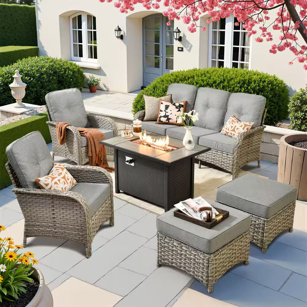 Outdoor Furniture Indoors: Slipcover Sofas & Weathered Finishes