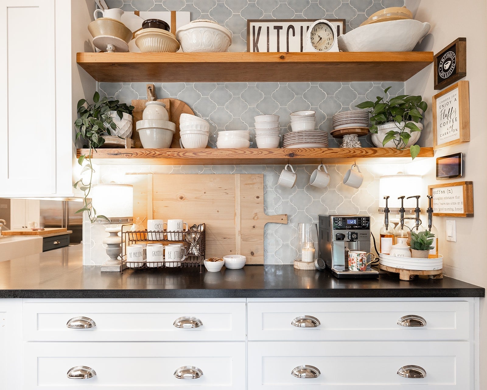 Coffee Bar Styling: Canisters, Trays & Boards That Organize Beautifully