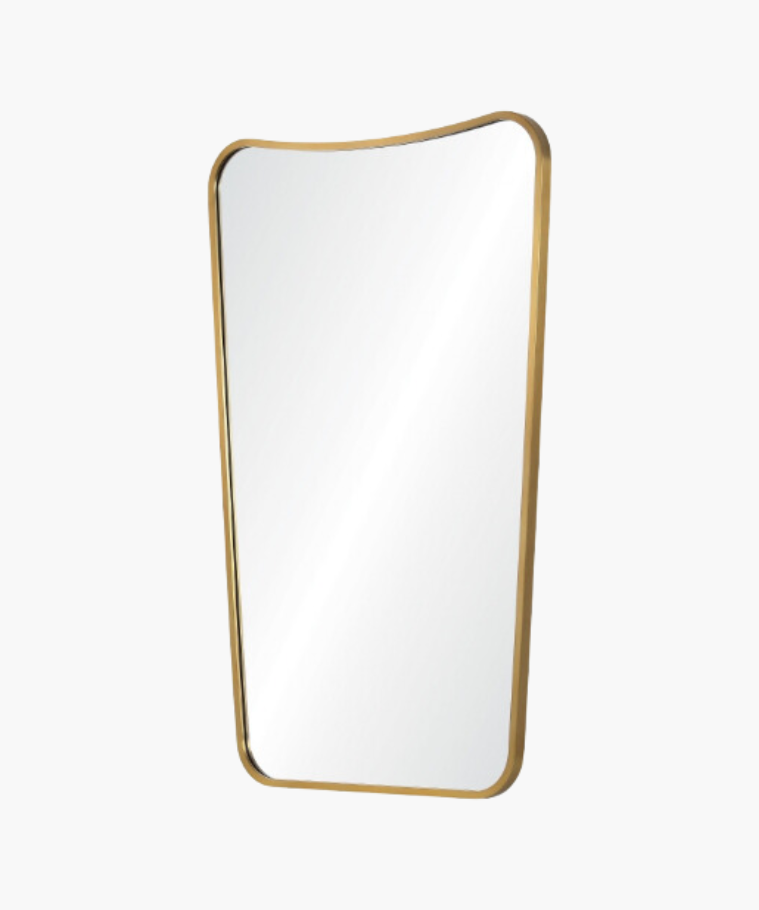 A rectangular Blake Wall Mirror with an antiqued bronze frame and clear mirror. 