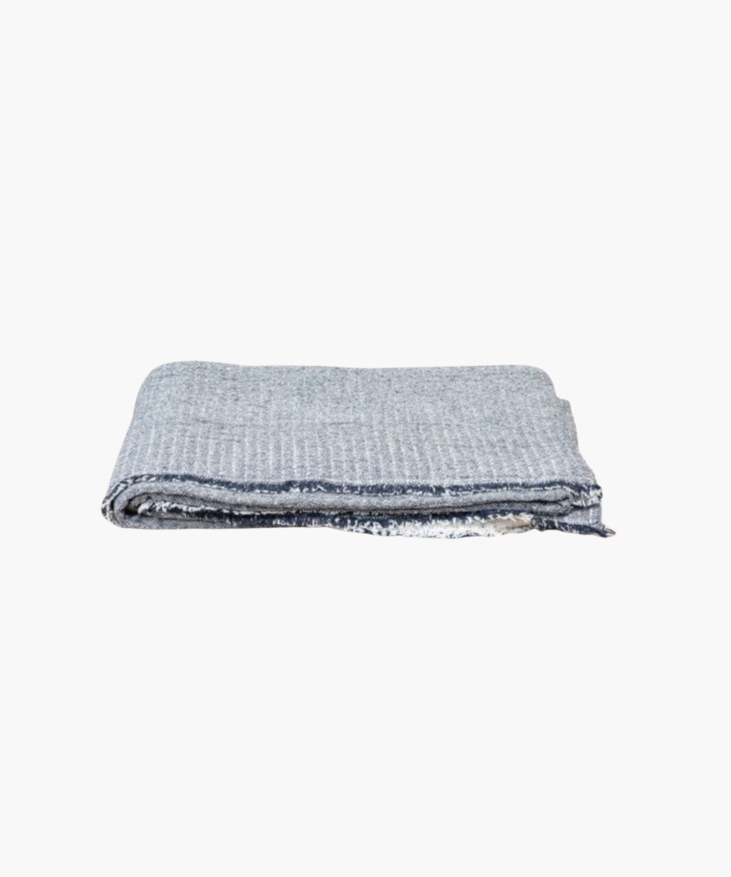 Folded light blue textured throw blanket displayed on a white background.”
| SW Home
