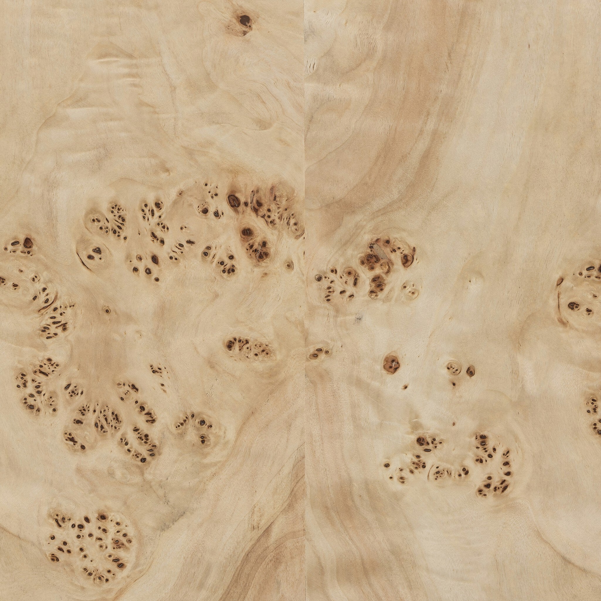 Close up of the coffee table showing its color and wood grain.