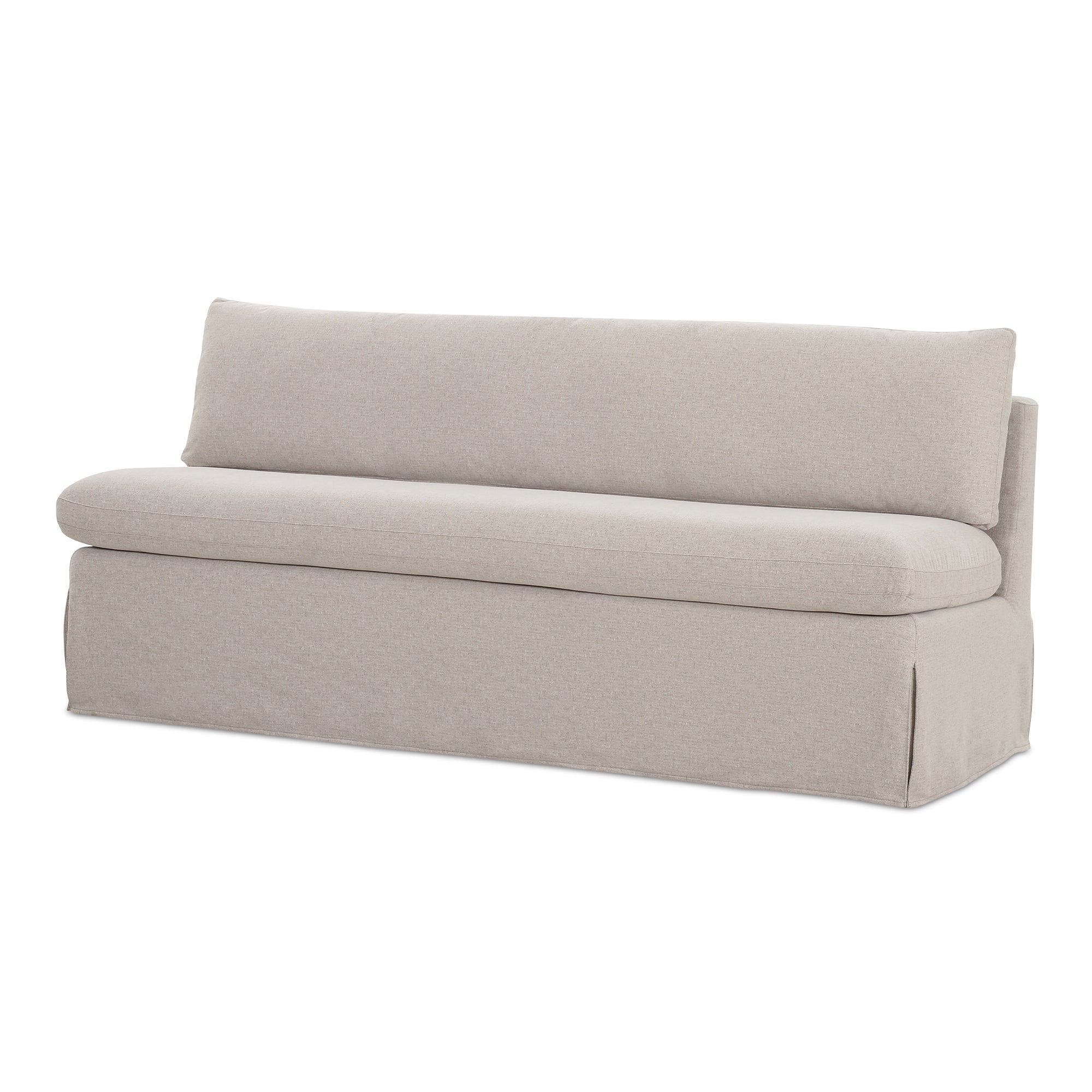 Fable Slipcover Dining Bench