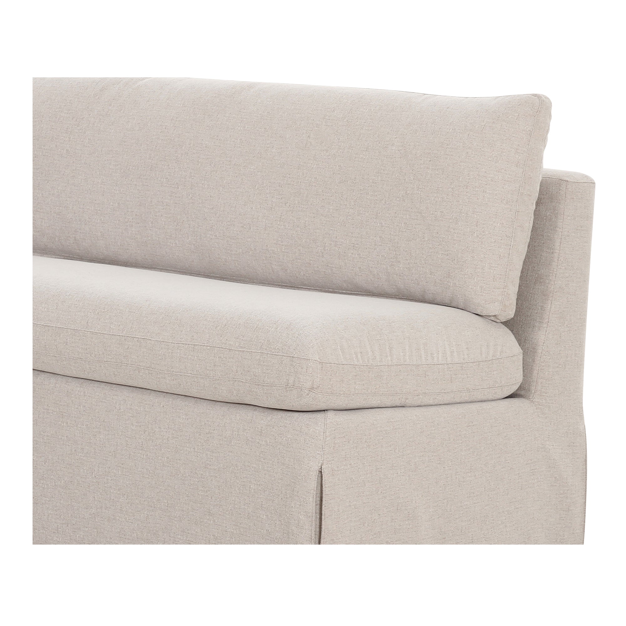 Fable Slipcover Dining Bench