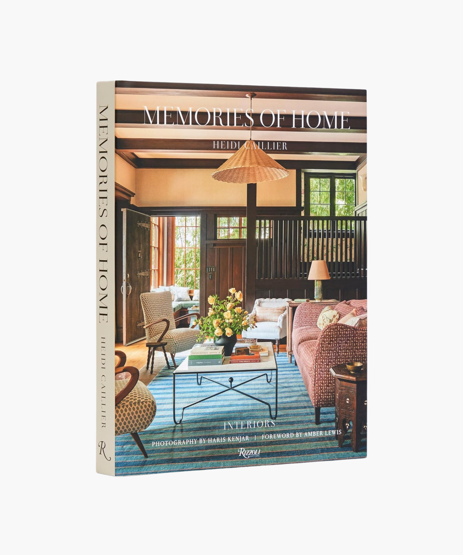 Front and side shot of the book Memories of Home by Heidi Caillier. | S.W. Home