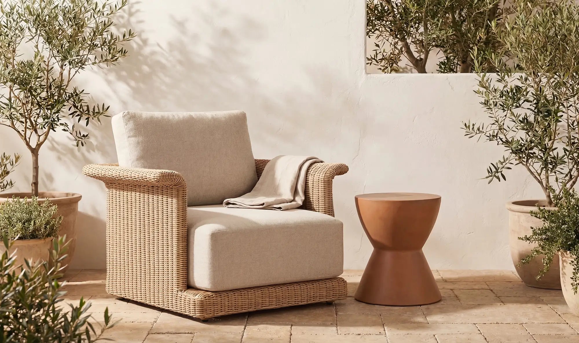 Meredith Outdoor Accent Chair