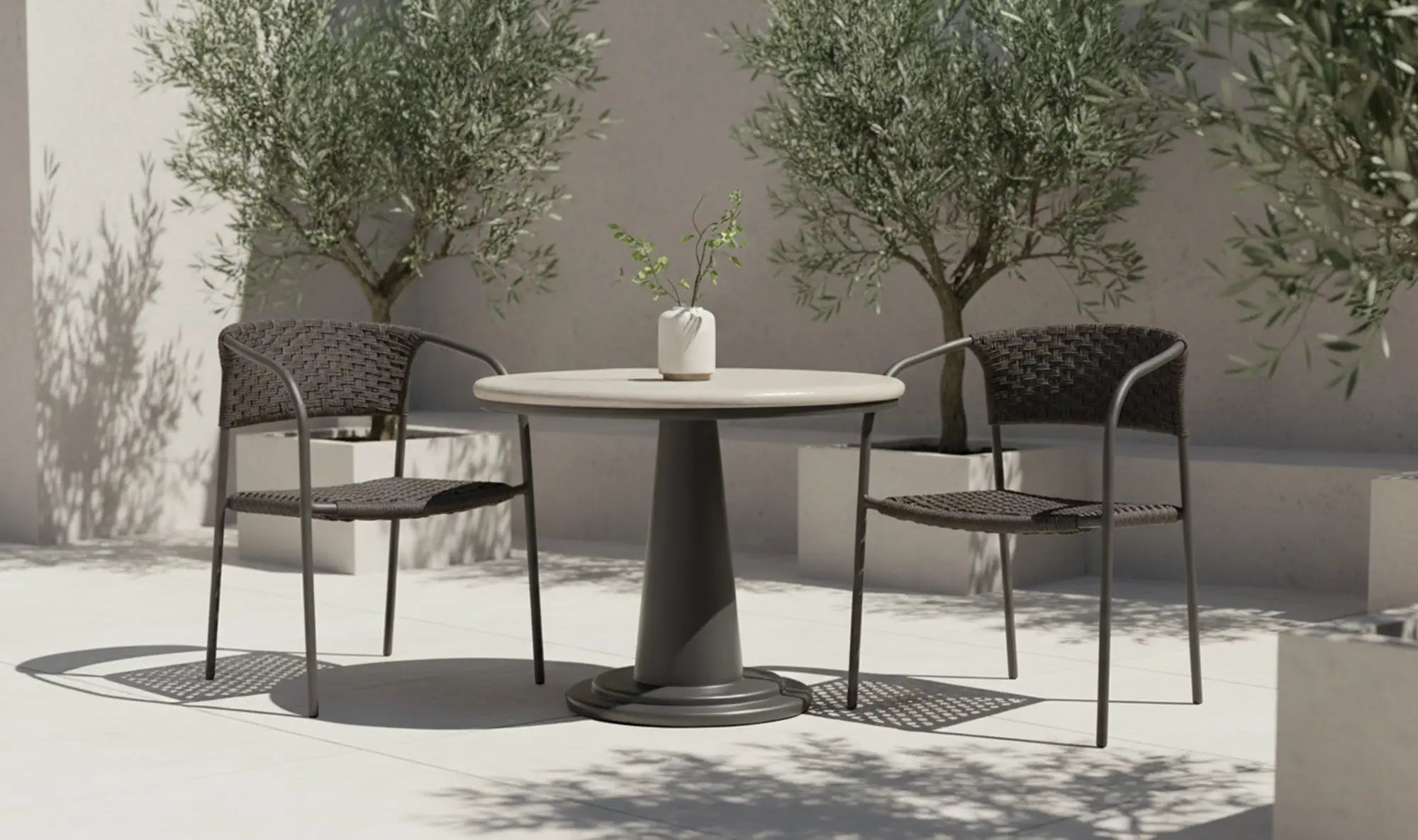 Zola Outdoor Dining Chair - Set Of Two